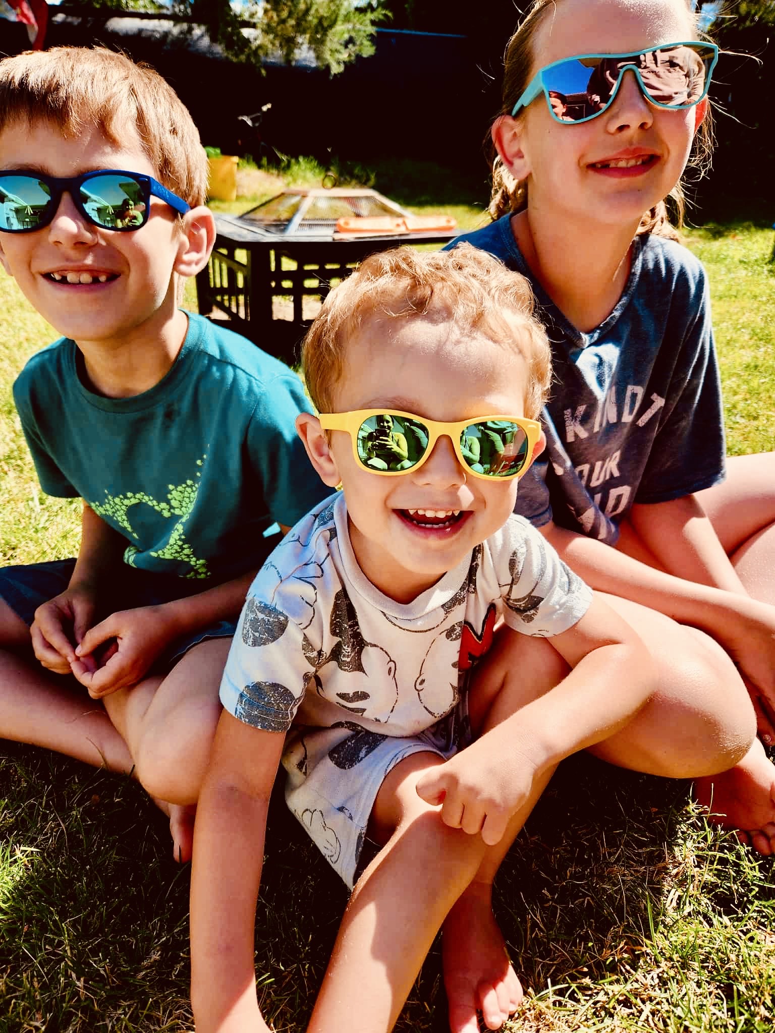 Kids with glasses